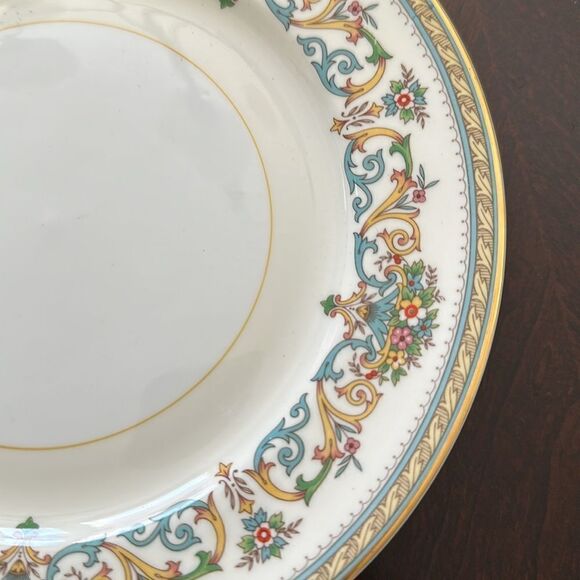 AYNSLEY 8” Henley Bone China Salad Plate (3) - Picture 3 of 7
